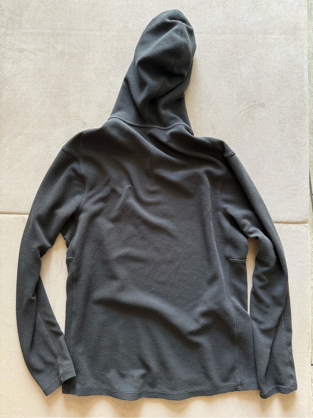 Lululemon Athletica Men's Cotton-Blend Waffle Knit Hoodie